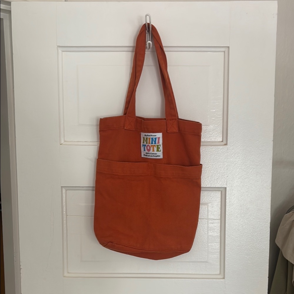 Big Bud Press Orange Mini Tote Bag